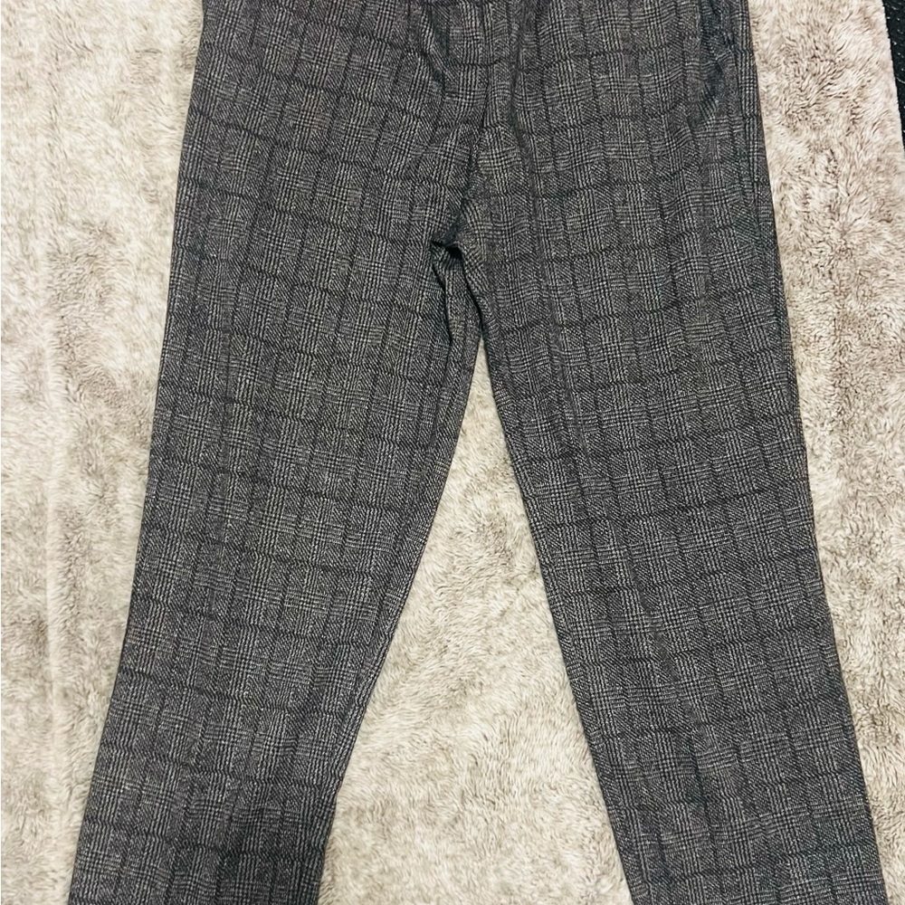 a new day women’s  Charcoal Plaid Pants